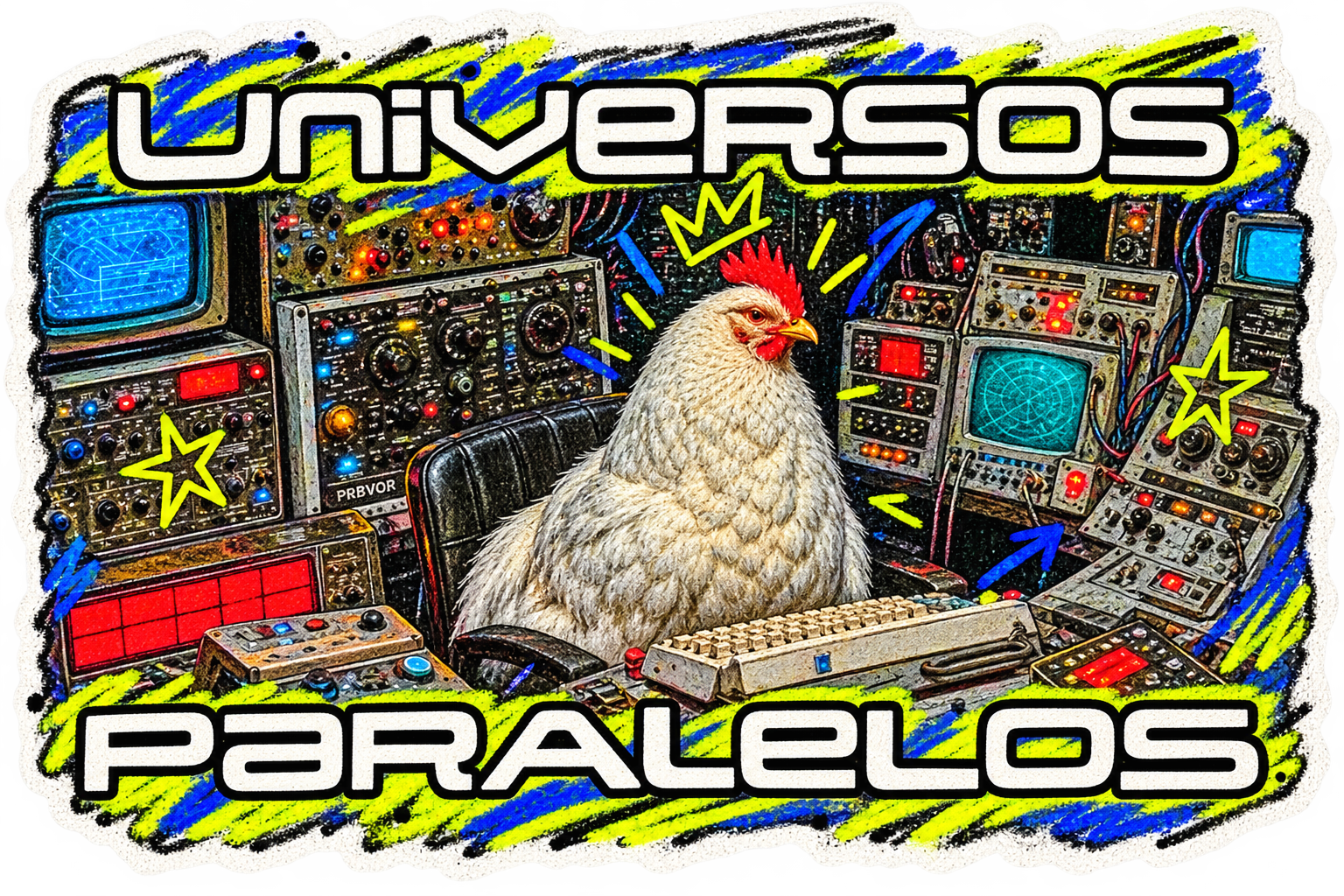 Cartel del espectáculo Universos paralelos